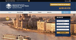 Desktop Screenshot of nationaltrusttours.com